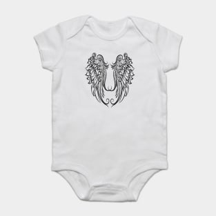 Angel Wings - Back Print Baby Bodysuit